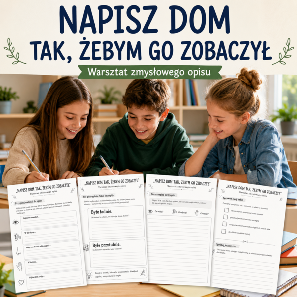 NAPISZ DOM TAK, ŻEBYM GO ZOBACZYŁ