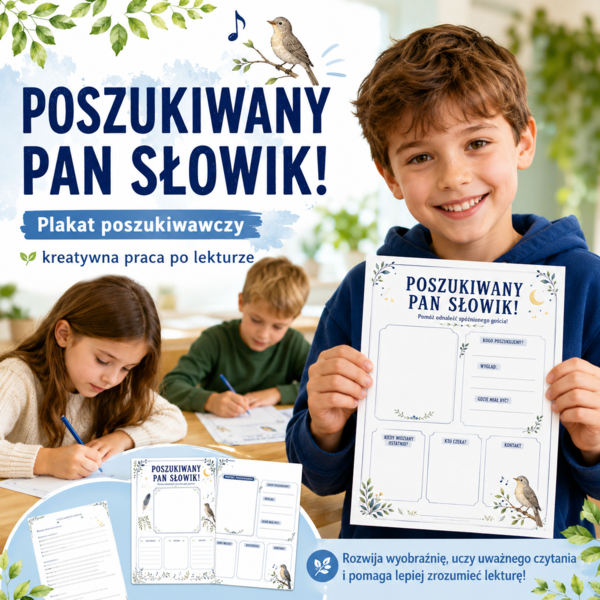 POSZUKIWANY PAN SŁOWIK!
