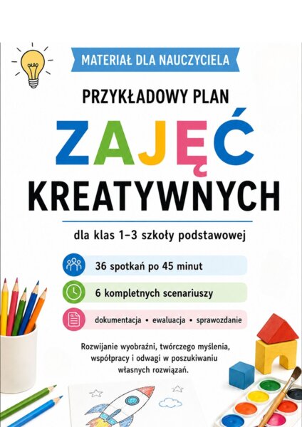 Plan zajęć kreatywnych dla klas 1-3