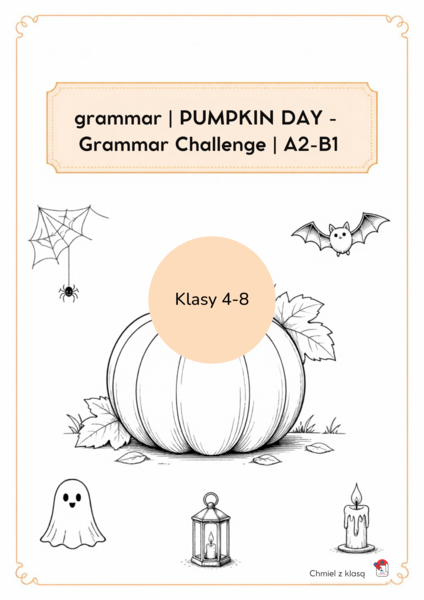 DYNIOWE PUMPKIN DAY klasy 4-8