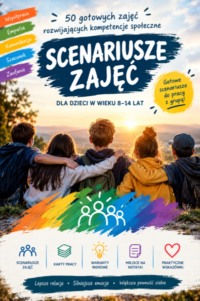 50 gotowych scenariuszy zajęć rozwijających kompetencje społeczne