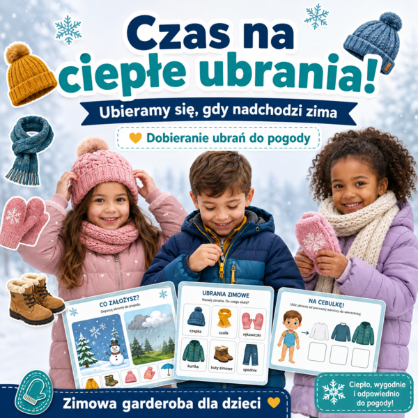 Czas na ciepłe ubrania! – ubieramy się, gdy nadchodzi zima