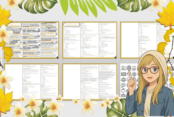 Sketchnotka/notatka - dla ucznia i przypomnienie dla nauczyciela w pdf. Temat "Jak budować poczucie własnej wartości?". Edukacja zdrowotna. Klasa 7.