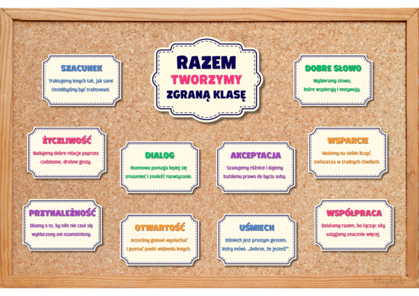 RAZEM TWORZYMY ZGRANĄ KLASĘ - GAZETKA