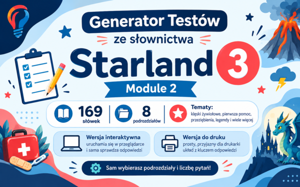 Generator testów Starland 3, Module 2