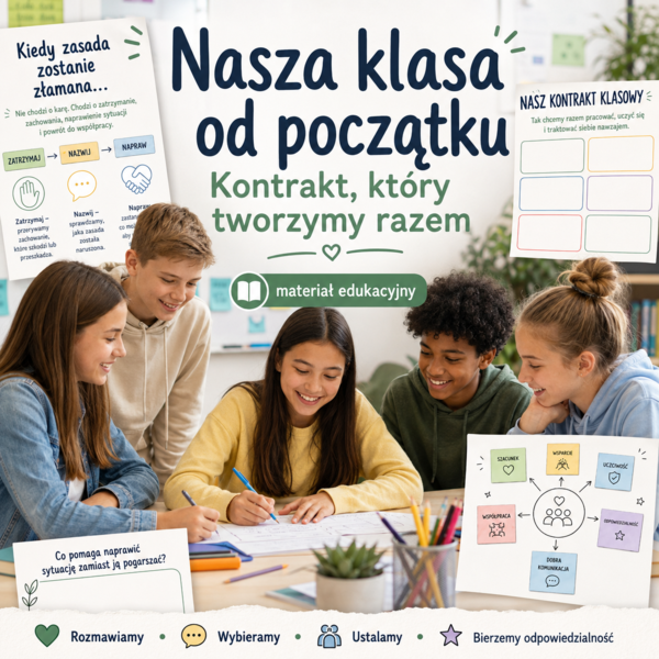 Nasza klasa od początku – kontrakt, który tworzymy razem