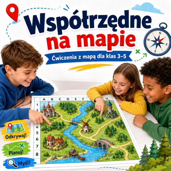 Współrzędne na mapie