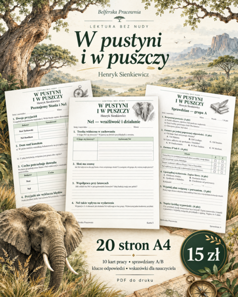 „W pustyni i w puszczy” — lektura bez nudy!