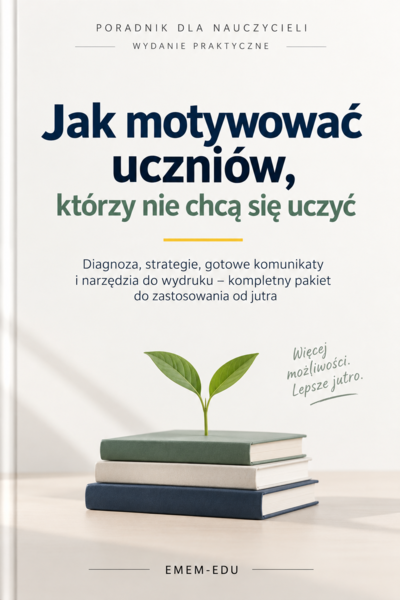 JAK MOTYWOWAĆ UCZNIÓW, KTÓZY NIE CHCĄ SIĘ UCZYĆ