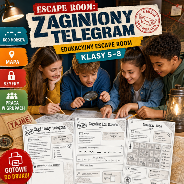 Escape room: Zaginiony telegram