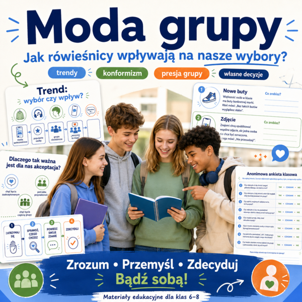 Moda grupy — jak rówieśnicy wpływają na nasze wybory?