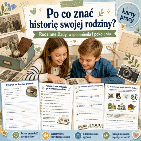 Po co znać historię swojej rodziny? — rodzinne ślady, wspomnienia i pokolenia