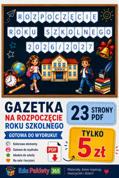 Gazetka – Rozpoczęcie Roku Szkolnego 2026/2027