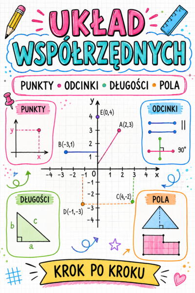 UKŁAD WSPÓŁRZĘDNYCH - klasa 7