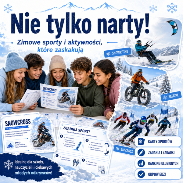 Nie tylko narty! — 18 mniej oczywistych sportów i aktywności zimowych