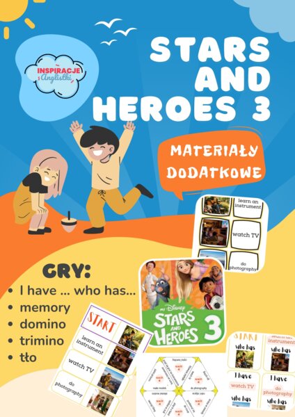 Stars and Heroes 3 unit 4 - materiały dodatkowe, gry