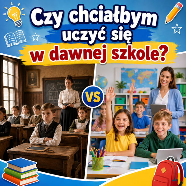 Czy chciałbym uczyć się w dawnej szkole?