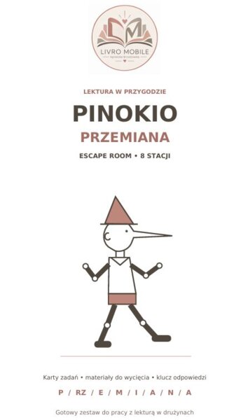 Pinokio ESCAPE ROOM - stacje zadaniowe