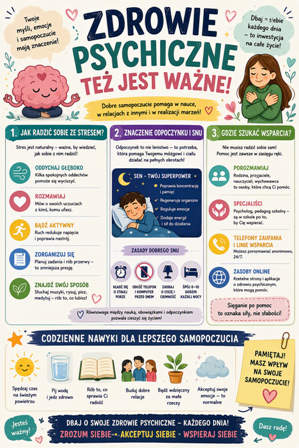Zdrowie psychiczne też jest ważne