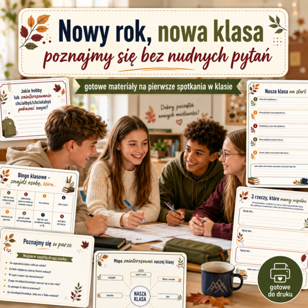 Nowy rok, nowa klasa – poznajmy się bez nudnych pytań