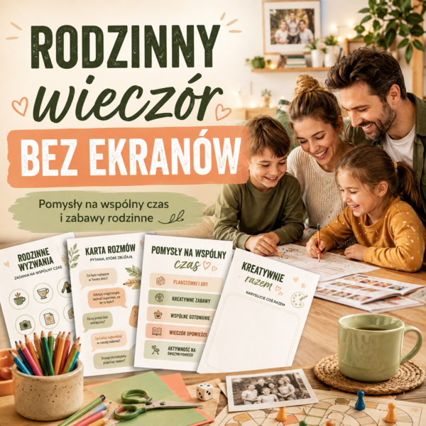 Rodzinny wieczór bez ekranów