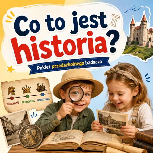 Co to jest historia? — pakiet przedszkolnego badacza