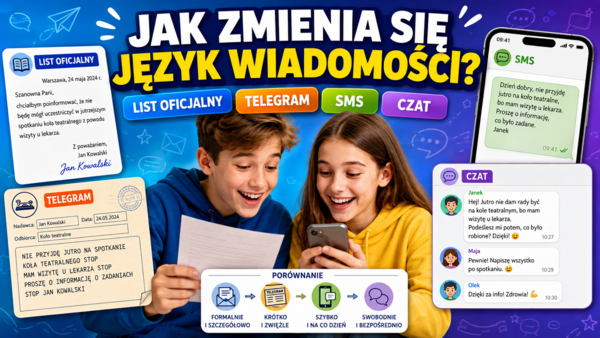Jak zmienia się język wiadomości?