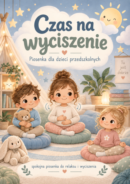 Czas na wyciszenie- piosenka dla dzieci przedszkolnych