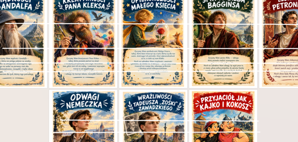 Dzień Chłopaka - gazetka polonistyczna