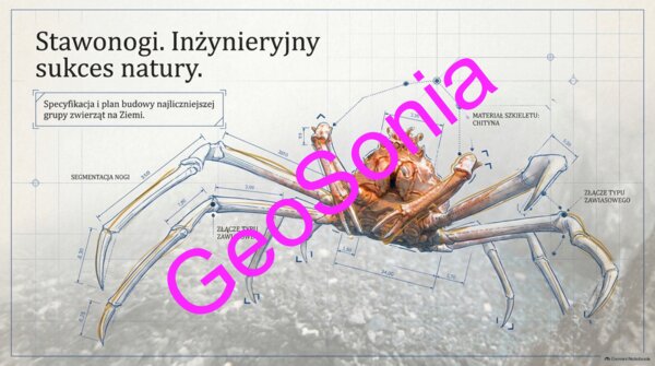„Stawonogi: Inżynieryjny sukces natury – Specyfikacja i plan budowy najliczniejszej grupy zwierząt na Ziemi” – Multimedialna Prezentacja z Biologii (Klasa 6)