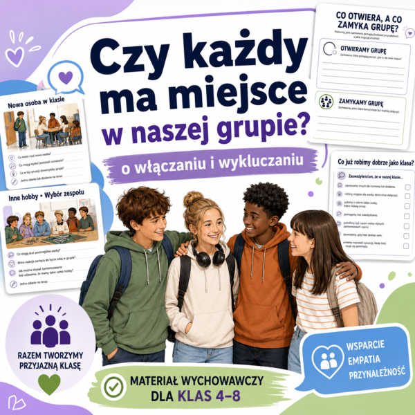 Czy każdy ma miejsce w naszej grupie? — 16 scen o włączaniu i wykluczaniu