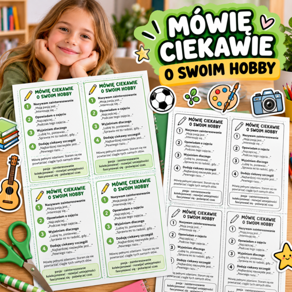 Mówię ciekawie o swoim hobby