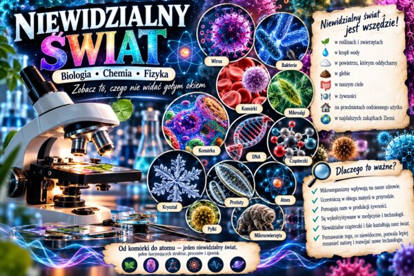 Niewidzialny świat - gazetka