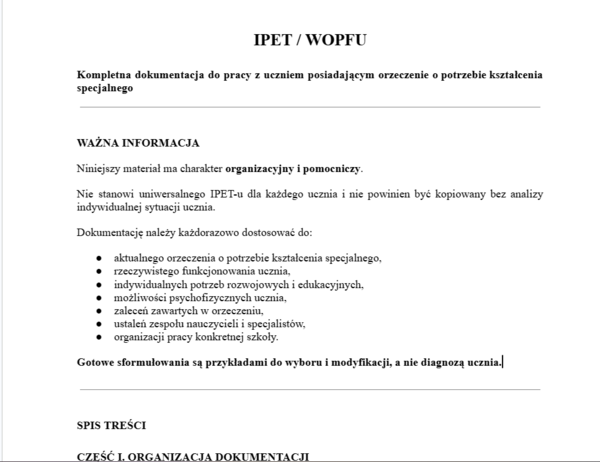 IPET/WOPFU