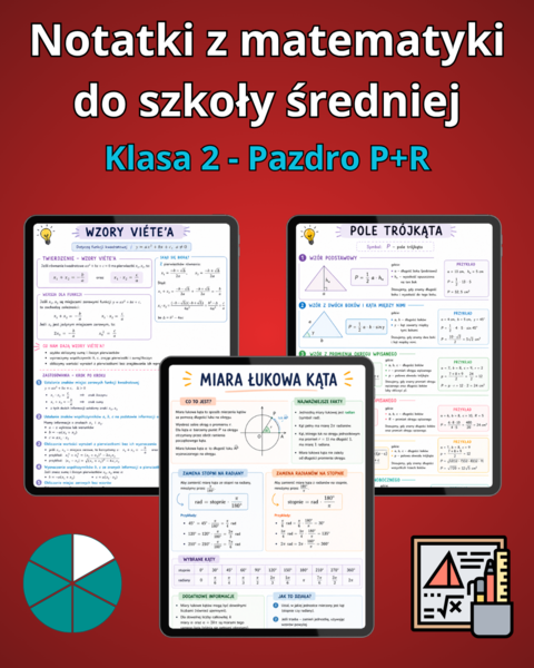 Notatki z matematyki do 2 klasy - Pazdro 2R