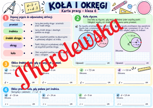 Koła i okręgi