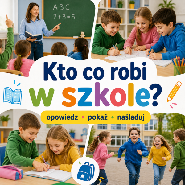 Kto co robi w szkole?