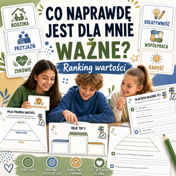 Co naprawdę jest dla mnie ważne? — ranking 30 wartości