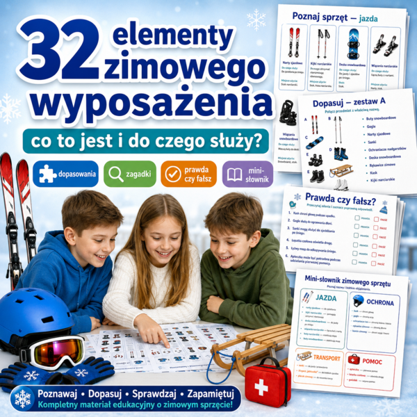 32 elementy zimowego wyposażenia — co to jest i do czego służy?