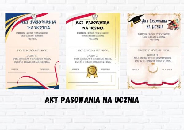 Akt pasowania na ucznia
