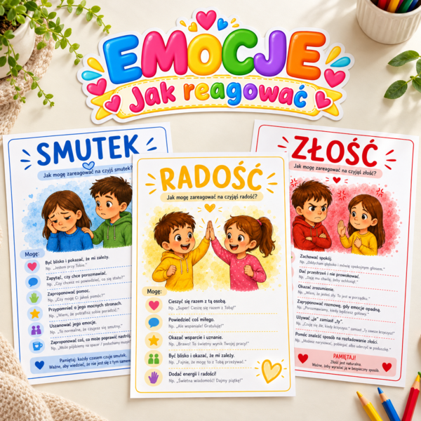 Emocje - jak reagować
