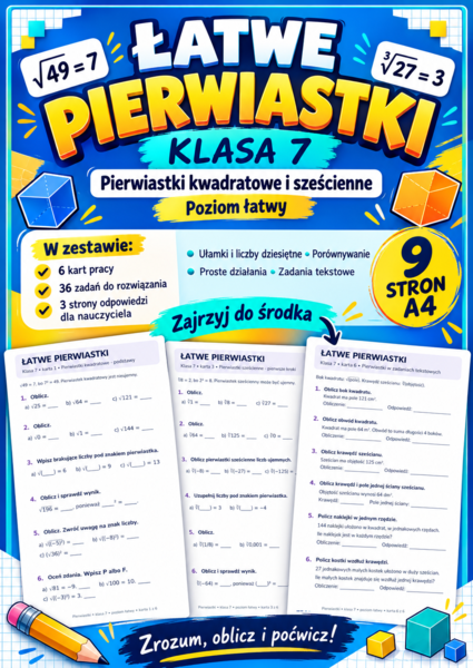PIERWIASTKI-ŁATWE- klasa 7