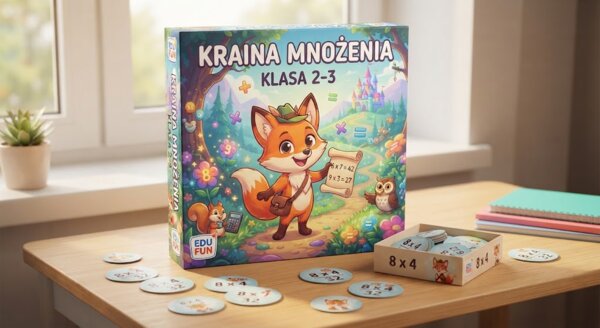 Kraina Mnożenia: Klasa 2-3 – Magiczna Gra Edukacyjna do Nauki Tabliczki Mnożenia