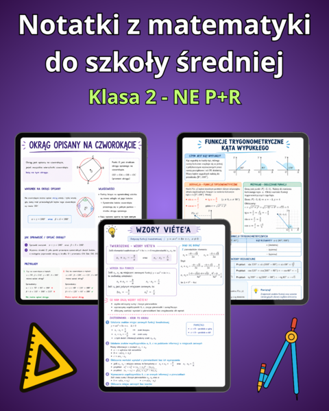 Notatki z matematyki do 2 klasy - Nowa Era 2R