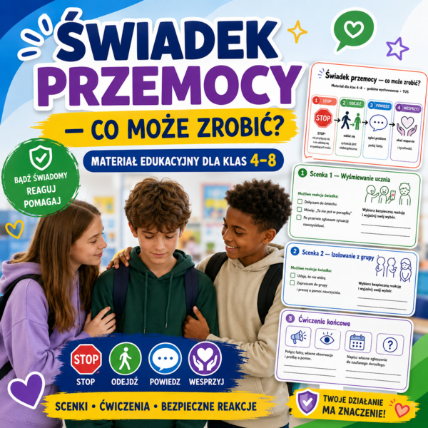Świadek przemocy — co może zrobić?