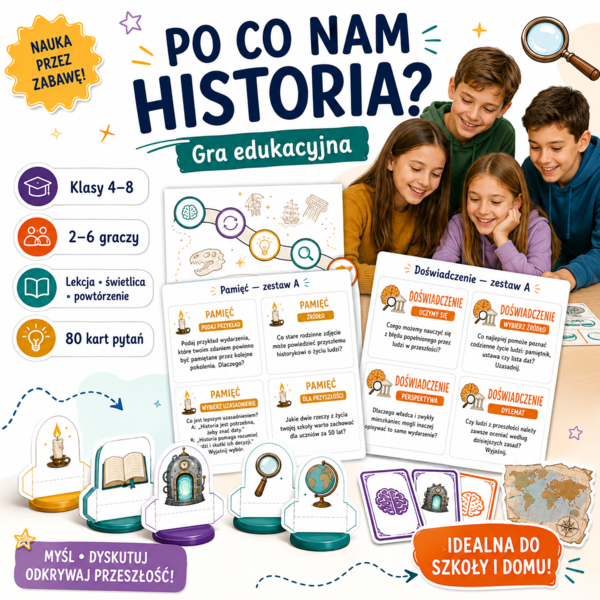 Po co nam historia? — gra 80 pytań: Pamięć, Zmiana, Tożsamość, Doświadczenie
