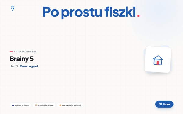 Fiszki do Unitu 2, Brainy 5