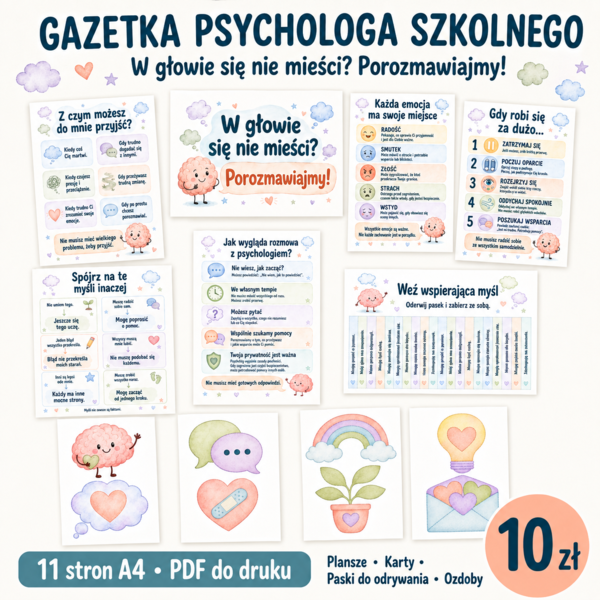 Gazetka psychologa szkolnego, uniwersalna