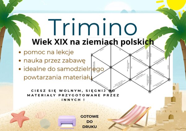 Trimino - Wiek XIX na ziemiach polskich