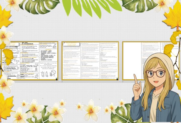 Sketchnotka/notatka - dla ucznia i przypomnienie dla nauczyciela w pdf. Temat "Jak przygotować zdrowy napój izotoniczny?". Edukacja zdrowotna. Klasa 4.
